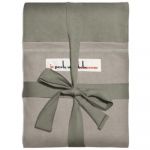 Echarpe de portage olive poche gris clair (LONGUE) - Je Porte Mon B�b�