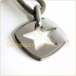 Pendentif Che (Or Blanc) - Mikado