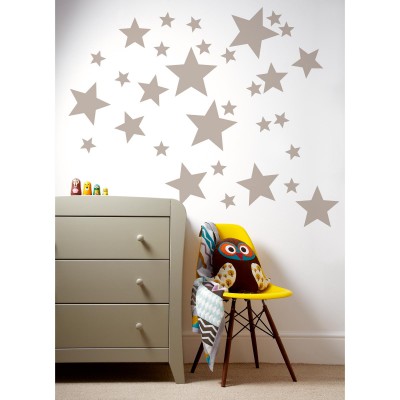 Sticker mural étoiles patternology