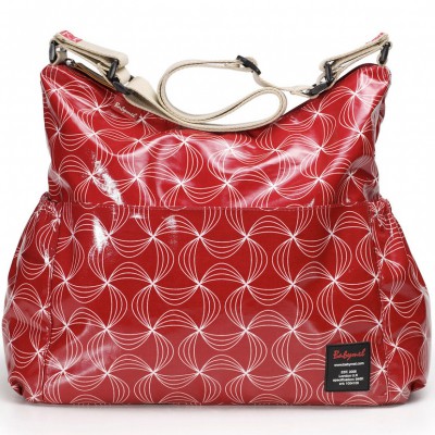 Sac à langer maman big slouchy rouge