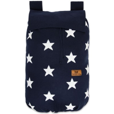 Sac de rangement à suspendre star bleu marine et blanc