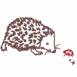 Stickers mural Harry l'h�risson (28 x 17 cm) - Mimi'lou