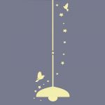 Sticker veilleuse enchant�e (30 x 120 cm) - Art for Kids