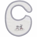 Mini bavoir Paquito et Lolita - Noukie's