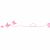 Frise adh�sive envol de papillon rose (6 m)