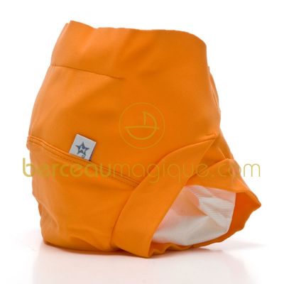 Culotte pour couche lavable Hamac abricot (4 tailles) par Hamac Paris