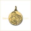 M�daille Vierge a la grappe (or jaune)