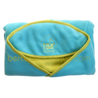 Babynomade polaire turquoise et vert citron (taille 2) par Red Castle