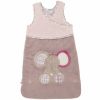 Gigoteuse Kali, Nina et Kenza rose et taupe (70 cm)