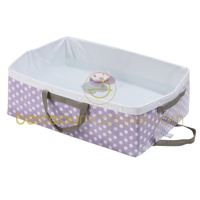 Baignoire pliable poudr� rose  par B�aba