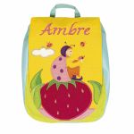 Sac � dos enfant Coxifraise brod� ''Pr�nom'' - L'oiseau bateau