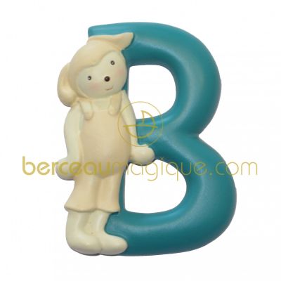 Lettre en r�sine B par Moulin Roty