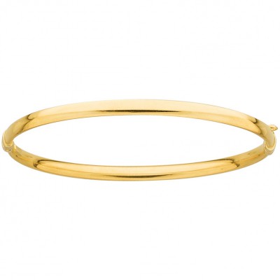 Jonc rigide lisse (or jaune 750�)  par Berceau magique bijoux