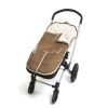 Chanceli�re fourr�e pour poussette chocolat