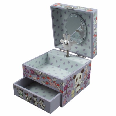 Coffret cube panda et ange lapin par Trousselier