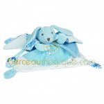Doudou Tatoo Lapin bleu (Grand mod�le) - Doudou et Compagnie