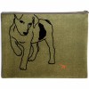 Trousse chien kaki