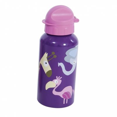 Gourde Animaux lilas par Sebra