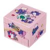 Coffret musical cube Bubble rouge