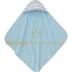Cape de bain Aquarelle bleue - Sucre d'orge