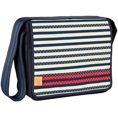 Sac en bandoulière rayures bleu marine
