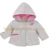 Manteau b�b� Aquarelle rose (6 mois au 24 mois)