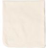 Couverture Fleur de coton ivoire (80 x 70 cm)