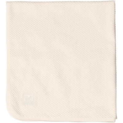 Couverture Fleur de coton ivoire (80 x 70 cm) par Red Castle