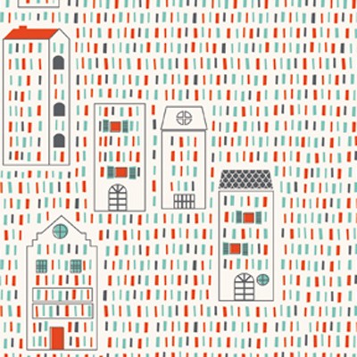 Papier peint city (280 cm)