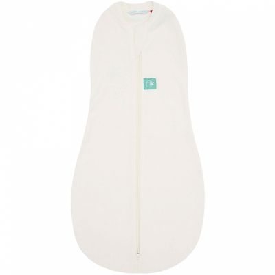 Gigoteuse d'emmaillotage hiver coton bio ergococoon blanche tog 2.5 (76 cm)