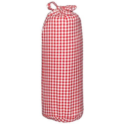 Drap housse vichy rouge (40 x 80 cm)