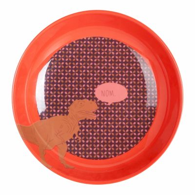Assiette creuse Un d�ner de dinosaure (22.5 cm)   par  Love Ma�