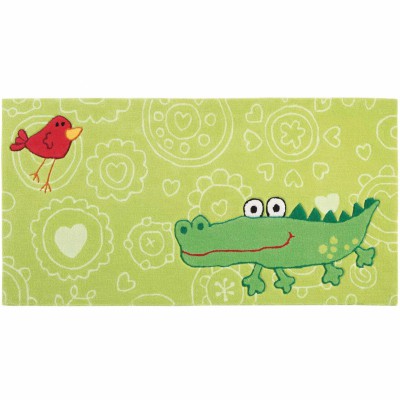 Tapis happy zoo crocodile (70 x 140 cm)