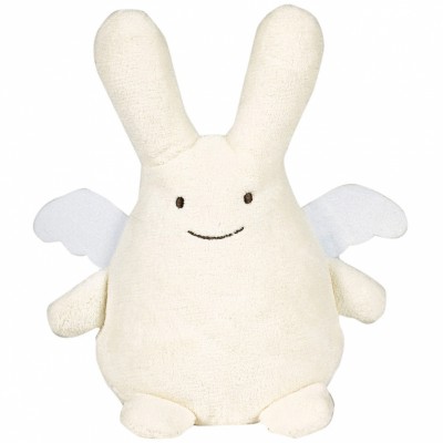 Peluche Ange lapin Fat boy ivoire (50 cm) par Trousselier