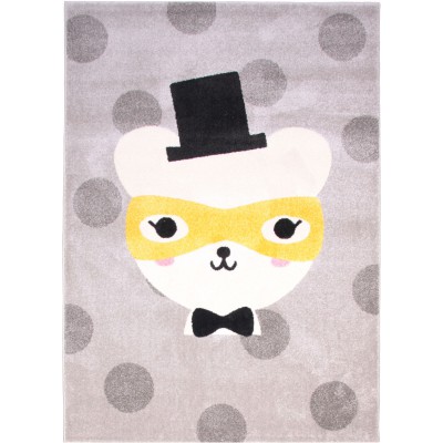 Tapis fille sweet polka (120 x 170 cm)