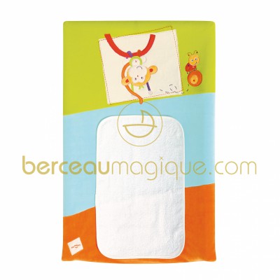 Matelas � langer + housse Zoulous (50 x 75 cm) par Domiva