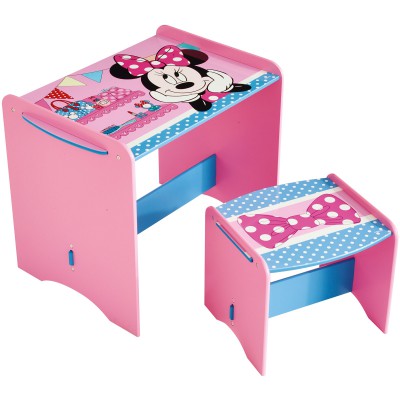 Mon premier pupitre avec tabouret minnie