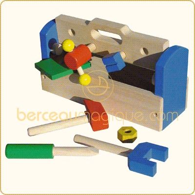 Etabli bo�te � outils  par Vilac