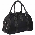 Sac � langer �paule Satin� Noir par L�ssig 