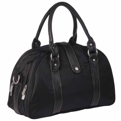 Sac à langer épaule satiné noir