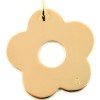 Pendentif marguerite (or jaune)