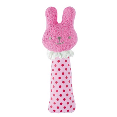 Hochet Lapin pouet pouet (16cm) par Trousselier