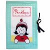 Prot�ge-carnet de sant� vert d'eau personnalisable