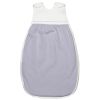Gigoteuse ouatin�e TOG2 gris clair et blanc (65 cm)