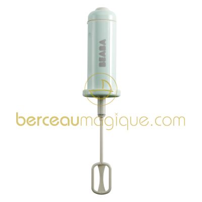 Batteur anti-grumeaux poudr� bleu par B�aba