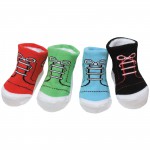 Bo�te 4 paires de chaussettes Baskets (0-12 mois) - BB & Co