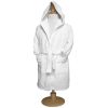 Peignoir �ponge blanc (12-24 mois)