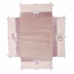 Tapis de parc avec rebords (75 x 95 cm) - Noukie's