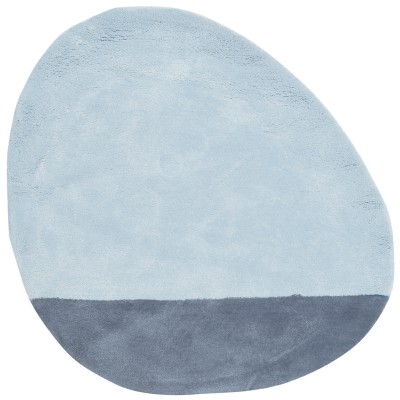 Tapis coton stone skylight (80 x 81 cm)