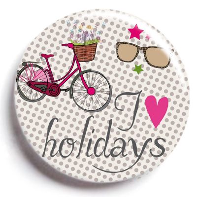 Magnet I love holidays par Mimi'lou